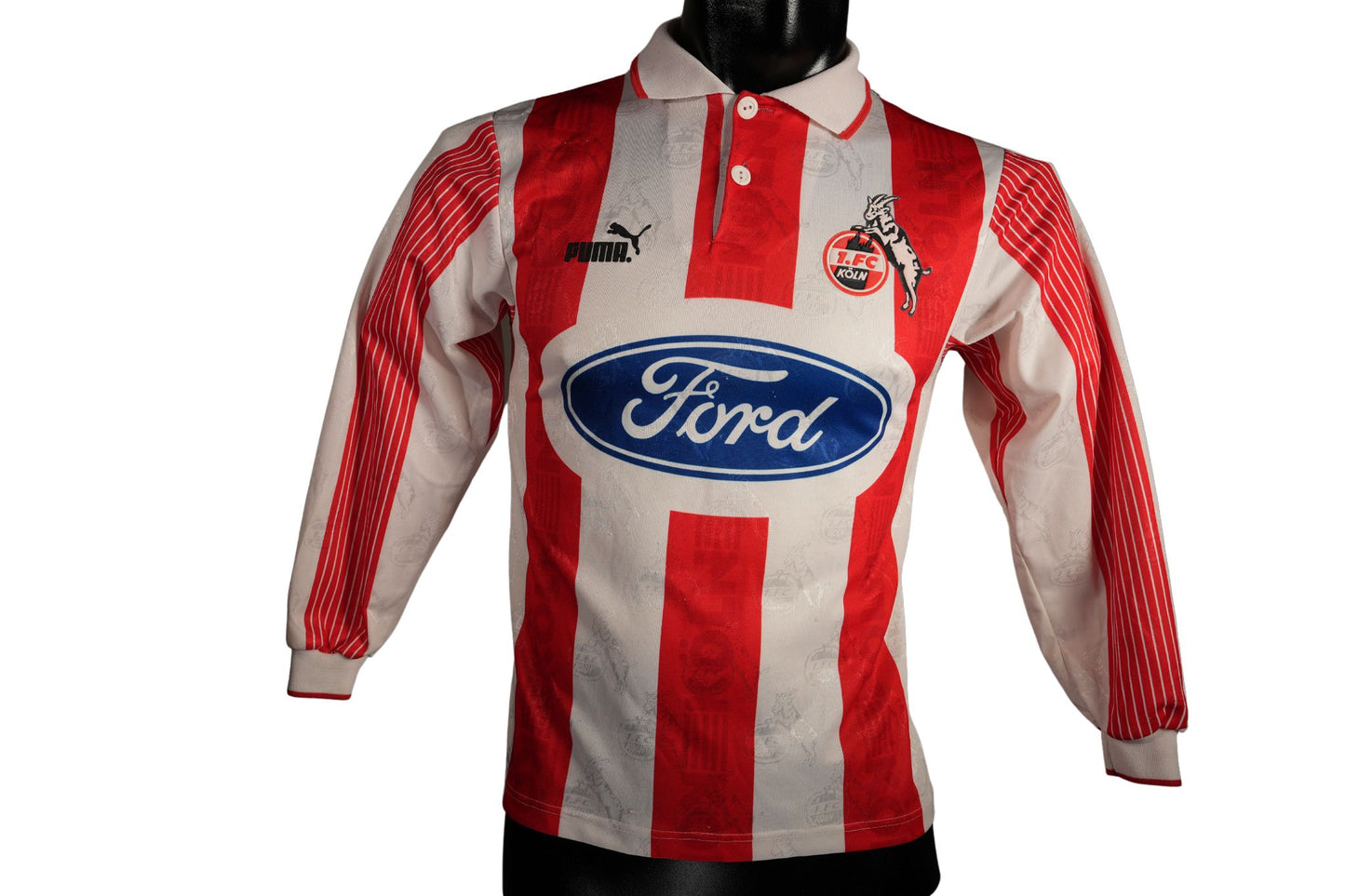 1. FC Köln 1995-1996 Heim Trikot (7/10) - XXS