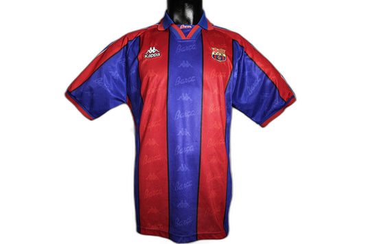 FC Barcelona 1995-1997 Heim Trikot RONALDO #9 (8\10) - XL