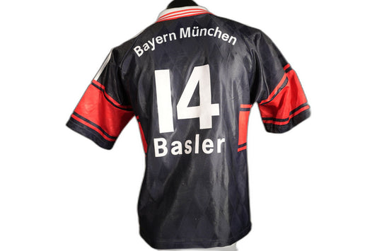 FC Bayern München 1998-1999 Heim Trikot BASLER #14 (7\10) - S