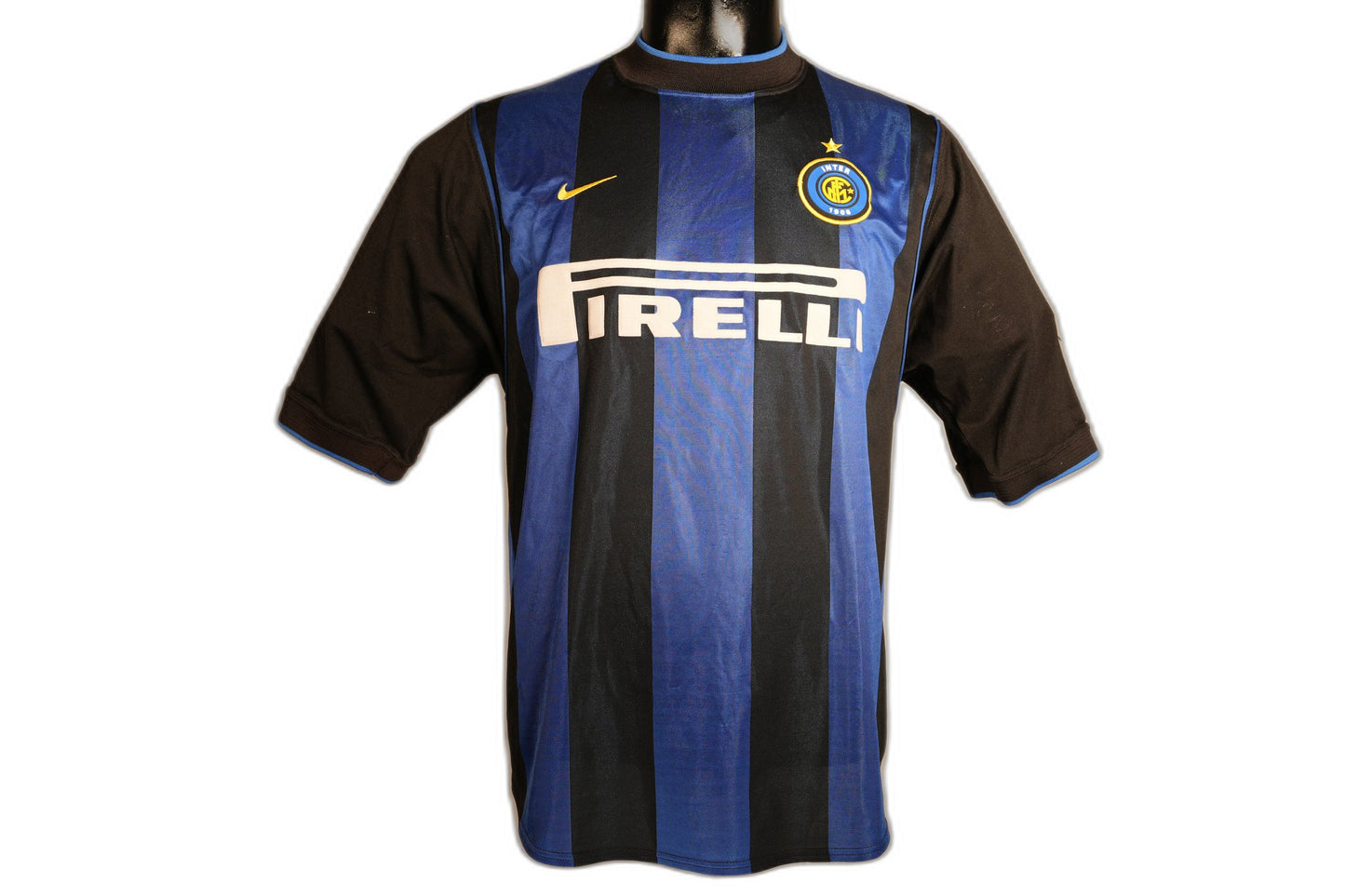 Camiseta local del Inter de Milán 2000-2001 RONALDO #9 (9\10) - XL