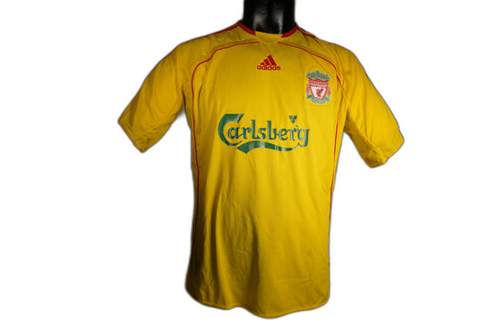 Liverpool FC 2006-2007 Auswärts Trikot Kuyt #18(9\10) - XL