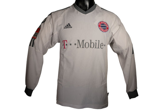 FC Bayern München 2003-2004 Auswärts Trikot Makaay #10(6\10) - S