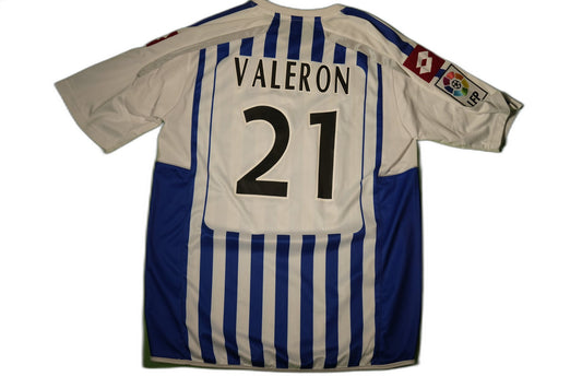 Deportivo de la Coruña 2010–2011 Heim Trikot - Valeron 21 (9/10) - XL