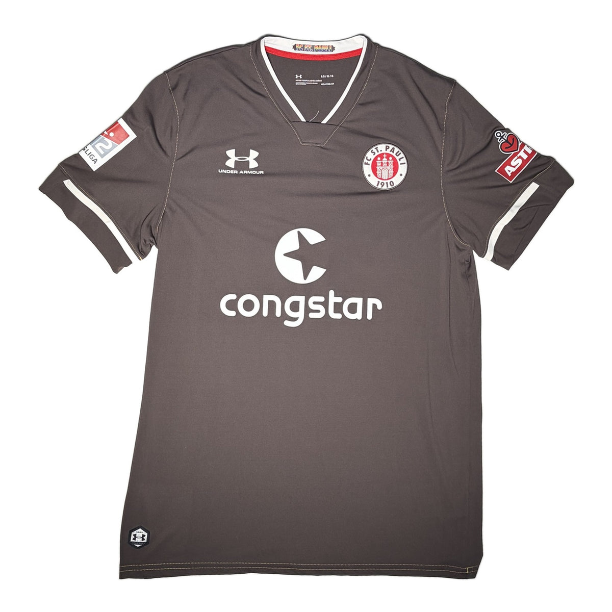 St. Pauli #32 Wieckhoff signiert 2020-2021 Heim Trikot (10/10) L