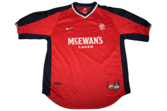 Glasgow Rangers 2000–2001 Auswärts Trikot (8/10) - M