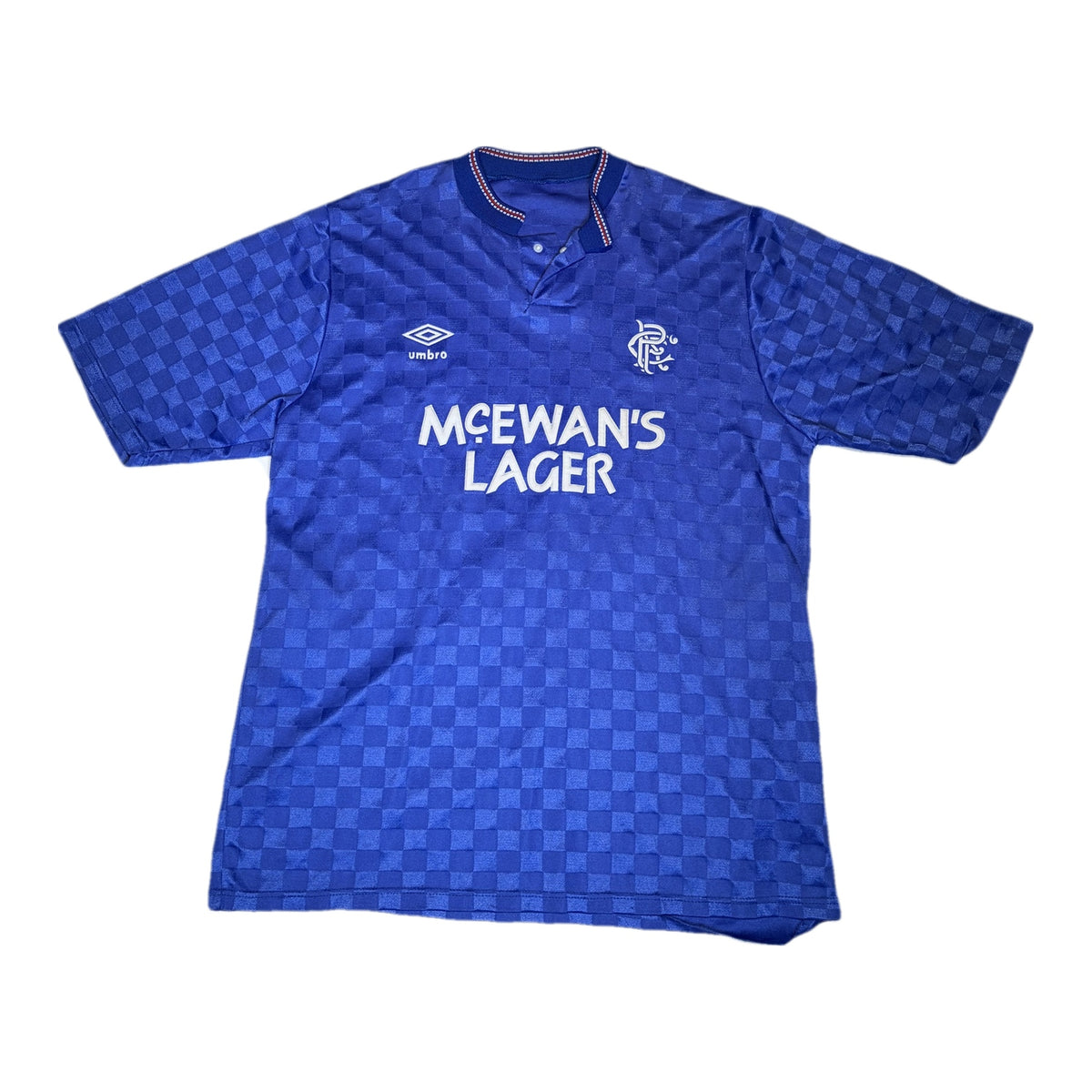 Glasgow Rangers 1987-1990 Heim Trikot (7/10) M