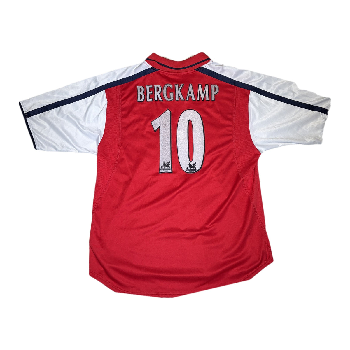 Arsenal London 2000-2002 Bergkamp 10 Heim Trikot (9/10) L