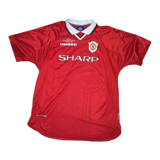 Manchester United 1999-2000 Champions League Heim Trikot (9/10) XL