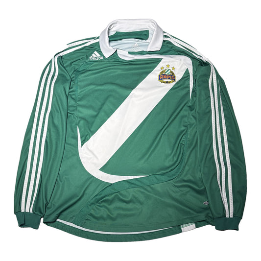 Rapid Wien 2007-2008 Heim Langarm Trikot (10/10) L