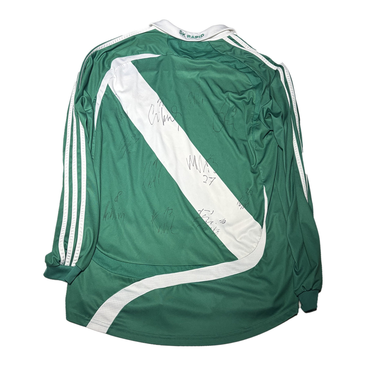 Rapid Wien 2007-2008 Heim Langarm Trikot (10/10) L