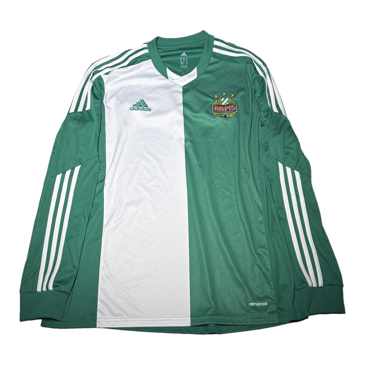 Rapid Wien 2013-2015 Heim Langarm Trikot (10/10) XL