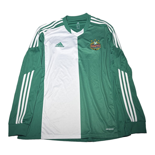 Rapid Wien 2013-2015 Heim Langarm Trikot (10/10) XL