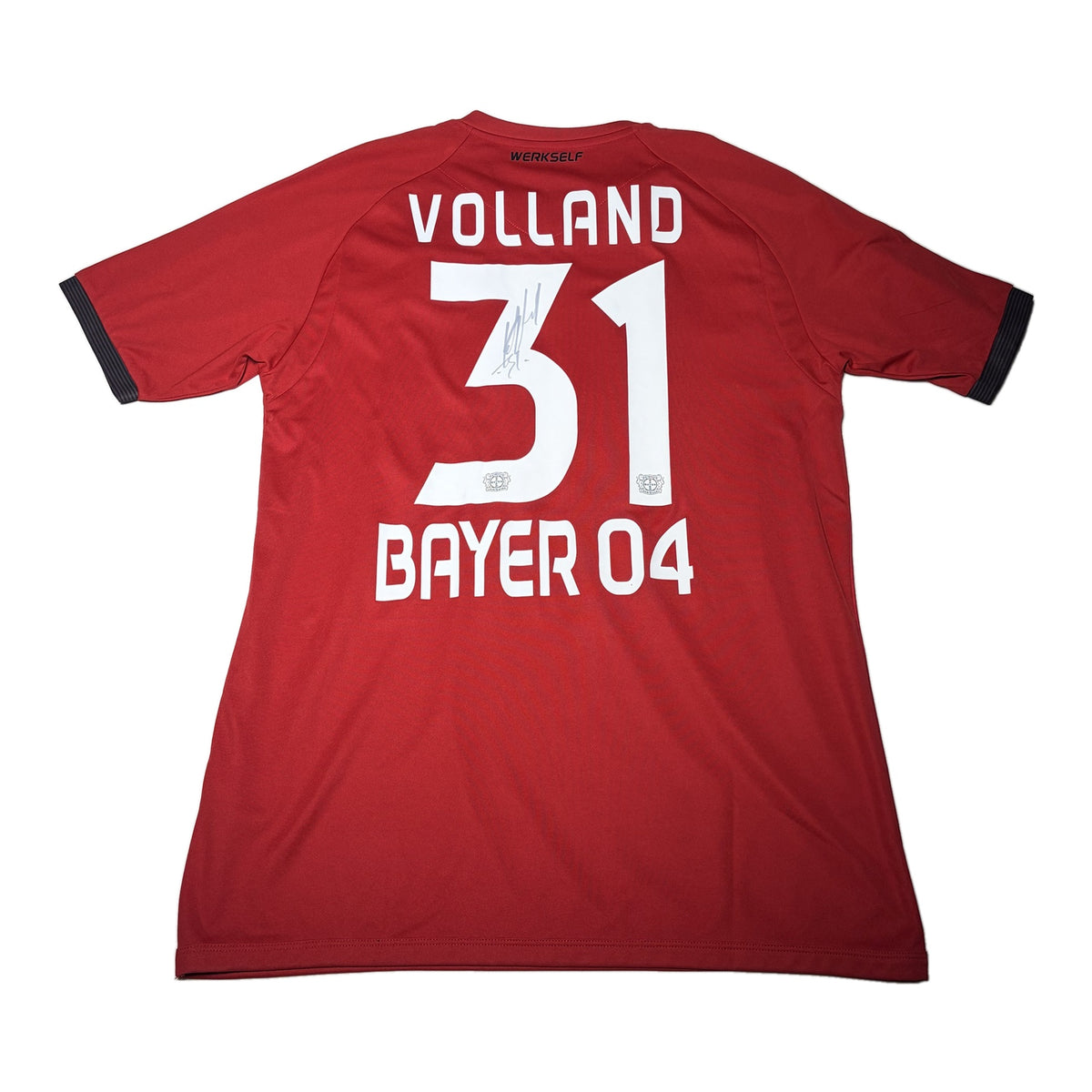 Bayer Leverkusen signed #31 Kevin Volland 2016-2017 Heim Trikot (10/10) XL