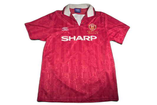 Manchester United 1992–1993 Heim Trikot (8/10) - L